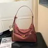 Bolsa Tote Retrô Casual de Grande Capacidade para Mulheres 2025 Inverno Nova Tendência Moda Nicho Luxo Leve Ombro Único Transversal