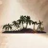 Colgantes y adornos de decoración de pared de hierro forjado transfronterizos, artesanías de metal, venta directa del fabricante, siluetas cortadas con láser y pintadas con UV