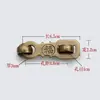 Hebilla de Cerradura Antigua China Hebilla de Cobre Puro Hebilla de Puerta Perno de Puerta Cerradura de Puerta de Madera Maciza Antigua Almohadilla de Nariz Candado de Nariz Perno Completamente de Cobre