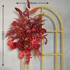 Accesorios de Boda Flores de Simulación Arreglo de Compromiso Decoración Flores Colgantes Escena de Boda Flores Falsas Arco Fondo de Pared de Flores Punto de Flores Flores de Esquina