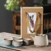 Juego de Té Retro de Cerámica Gruesa y Porcelana con Viga Elevadora, Una Tetera, Dos, Cuatro, Seis Tazas, Estufa de Carbón, Preparación de Té, Caja de Regalo para Exterior y Hogar