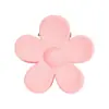 Set de 12 piezas de viento de pelo de felpa elástico alto, anillo de pelo de palomitas de maíz, girasol lindo, pinza para el pelo de media coleta, accesorios para el pelo