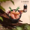 Caixa de presente com pedra difusora de aromaterapia para óleos essenciais, purificador de ar interno, ornamentos de cimento atacado, fragrância fresca e duradoura