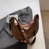 Bolsa de Ombro Transversal Estilo Coreano de Bolinho para Mulheres, Nova Bolsa de Bolinho Versátil Casual, Bolsa de Ombro Simples e Estilosa para o Dia a Dia