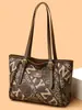 Bolsa de Tote Impresa Nueva Transfronteriza 2025 Bolso de Hombro Retro Simple Gran Capacidad Bolso de Mano para Viajes Diarios Presbópico