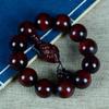 Pulseira de Madeira Jacarandá lobular de chifre de rinoceronte contas felizes de Maitreya Buda nível submerso pulseira personalizada DIY Wenwan atacado