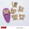 Celebridad Popular de Internet Accesorios para Uñas Aretes Nuevo Colgante de Cadena con Borla de Mariposa Zirconia para Uñas Diamante Brillante Fabricante