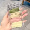 2025 Elástico de Alta Elasticidade Amigo do Cabelo Moda Feminina Prendedor de Cabelo Argola de Cabelo Bola Rabo de Cavalo Corda de Cabelo Sem Costura para Mulheres