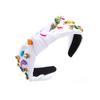 Diadema Coreana Nueva de San Valentín, Diadema Moderna y Trendy, Accesorios de Amor Color Caramelo, Diadema Dulce Decorativa con Incrustaciones de Diamantes