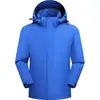 Chaqueta 3 en 1 a Prueba de Viento Workwear Personalizado con Estampado de Logo, Chaqueta de Trabajo Gruesa de Invierno para Exteriores, Abrigo de Grupo