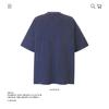 Camiseta de manga corta de algodón pesado 250g estilo retro americano lavado viejo para hombre y mujer, verano suelta, marca de moda urbana, venta al por mayor