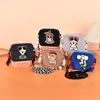 Bolsa de maquillaje portátil, bolsa de almacenamiento multifuncional impermeable y a prueba de humedad, bolsa de almacenamiento portátil para teléfono de gran capacidad para estudiantes