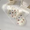 Calcetines Lindos de Dibujos Animados Estilo Japonés para Mujer Primavera y Verano Crema Dulce Pueblo de Cuentos de Hadas Versátiles Estudiantes Calcetines Apilados