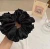 Diadema para el cabello estilo Wu Xin, estudiante destacada del hogar, cuerda para el cabello dulce, todo-partido, para mujer, con encaje grande, color crema, anillo de intestino grueso grande, cuerda para el cabello