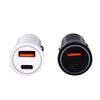 Cargador de coche QC3.0 de fábrica 38W carga rápida PD20W carga súper rápida para teléfono móvil Cargador de coche de doble apertura A + C