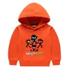 Suéter con Capucha para Niños 2023 Otoño e Invierno Niños y Niñas Camiseta de Manga Larga Forrada de Felpa para Niños Chaqueta Abrigo Engrosada para Niños