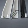 Tira de Chaflán de Potencia Plantilla de Hormigón Tira de Esquina de Arco de Cemento de PVC Tira de Chaflán en Forma de T Línea de Chaflán de Columna de Agua Clara