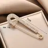 Nuevo Broche de Perlas Doble Fila de Pedrería Anti-Exposición para Modificación de Jeans Artefacto de Fijación de Ropa Ajustada Broche Decorativo