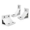 Source Supplies Base de Esquina para Apretar 45 Grados 135 Grados Conector Código de Esquina Conector Engrosado Integrado Código de Esquina Perfil de Aluminio