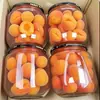 Melocotón amarillo enlatado 510g, producto genuino, caja completa de mezcla de frutas frescas, pera, naranja, fruta enlatada variada de albaricoque, frasco grande, especial para hornear
