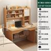 Escritorio Mesa de Estudio para Estudiante Mesa para Computadora Mesa para el Hogar Simple con Estantería Juego de Mesa y Silla para Dormitorio Mesa de Escritura Simple