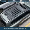 Adecuado para plataforma azul oscuro G318 portaequipajes de techo modificado plataforma escalera mochila decoración kit de apariencia de bolsa mecha