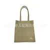 Bolsa de Juta Personalizada de Fábrica Bolsa de Lona de Linho Natural Ecologicamente Correta Bolsa com Zíper Bolsa de Ombro Bolsa de Compras