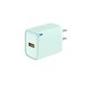 Novo carregador de celular 67WUSB transfronteiriço carregador único europeu/americano/britânico USB cabeça de carregamento rápido com luz