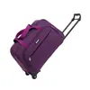 Estilo Coreano Nueva Bolsa de Viaje Bolsa de Viaje Portátil con Ruedas Gran Capacidad Impermeable Plegable Bolsa de Equipaje Bolsa de Viaje para Hombre