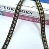 Novos acessórios de renda jacquard estilo étnico fita de jacquard poliéster renda de bordado vintage 1CM de largura