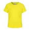 Camiseta de secado rápido para niños, hecha a medida, uniforme para clase de kínder, algodón puro, adecuada para actividades al aire libre en campamentos de verano, conjunto a juego para padres e hijos, manga corta con estampado de logo