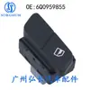 6Q0959855 es adecuado para el interruptor único de control de ventana del elevalunas de la ventana delantera izquierda del Volkswagen Polo