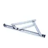 Suporte deslizante de aço inoxidável suspensão de quatro elos suporte deslizante suporte deslizante 304 dobradiça de suporte de porta e janela aberta plana 304#22F suspensão superior 3.0