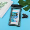 Bolsa impermeable para teléfono móvil al por mayor pantalla táctil al aire libre flotando funda impermeable para teléfono móvil fuente termal natación bolsa impermeable para teléfono móvil