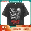 Camiseta Streetwear para Hombre Anime Japonés 2024 Camiseta Gráfica V