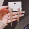 Pendientes de Diseño Personalizado, Lujo Accesible y Pendientes de Gama Alta, Exquisitos y de Moda, Pendientes de Zirconia Color Oro Champagne con Forma de Durian
