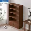 Estante simples de chão para sala de estar, prateleira doméstica para quarto, armário de armazenamento multifuncional, estante de escritório