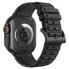 Adecuado para correas de Apple Watch, correas de silicona iWatch para modelos 123456/7/8/9/10/SE/Ultra, con un diseño de doble hebilla