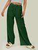 Pantalones Casuales de Moda para Mujer 2024 Amazon Más Vendidos de Algodón y Lino con Múltiples Bolsillos y Hebilla de Uña