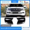 Adequado para Modificação de Espelho Retrovisor Toyota Land Cruiser 12-23 Cruiser/Prado Capa de Espelho Retrovisor em Formato de Chifre
