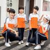 Novo Uniforme Escolar Esportivo de Manga Curta para Verão Alunos do Ensino Fundamental e Médio Calças Capri Conjunto Alunos do Ensino Médio e Fundamental Roupas de Classe Estampado