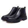 Nuevas Botas Martin de Caña Alta para Hombre Invierno 2026, Botas de Trabajo, Botas de Motocicleta Retro, Botas Martin Estilo Europeo y Americano con Aumento de Altura