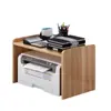 Rack de armazenamento para impressora, prateleira de mesa, rack doméstico para armazenamento de arquivos de mesa, pequeno armário para cópias