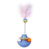 Brinquedo para Gato de Estimação Tumbler Pena Sino Varinha para Gato Provocação Bola Sino Mola Brinquedo para Gato Suprimentos para Animais de Estimação