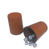 Venda Quente Direto da Fábrica Couro Boca Larga Copo Porta Dados Shaker Copo Porta Dados Bar KTV Jogo Copo Shaker Copo Porta Dados Pode Imprimir Logo