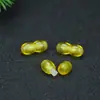 Ámbar Imitación Cera de Abeja Aceite de Pollo Amarillo Broche de Collar Broche de Pulsera Broche de Tornillo Conector Accesorios para Joyería Núcleo Metálico Cabeza de Broche