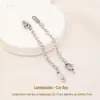 Corrente de Extensão em Prata S925 com Fecho Lagosta DIY Pulseira de Pérolas Colar Corrente de Fecho Final Não Desbota Acessórios