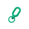 7019 # Hebilla de figura de ocho pintada de aleación de alta calidad, hebilla de calabaza, hebilla de resorte, hebilla colgante para bolsa de equipaje, accesorios de cadena para teléfono móvil al por mayor