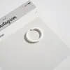 Novos 27 Argolas de Mola Plásticas Coloridas, Fechos de Mola Abertos Coloridos, Fechos Redondos Pequenos para Pendurar, Acessórios para Joias