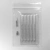 Agulha de Caneta Pontiaguda Agulha Grossa Universal Agulha Fina Instrumento de Varredura com Manchas Brancas Alemãs Tampa de Agulha Acessórios de Agulha de Acupuntura Descartáveis